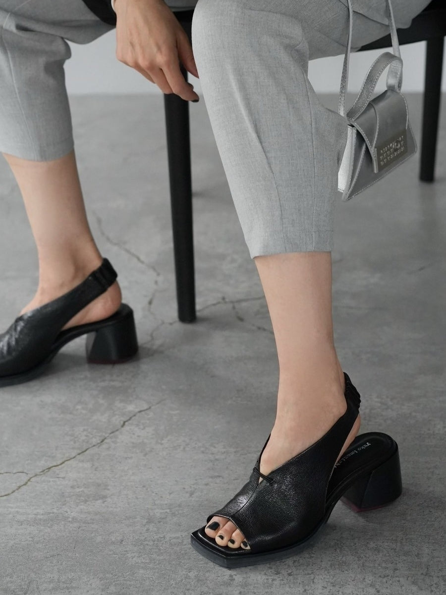 サンダル・ミュール Brioni SS25 Leather sabots (QTCW0LPC725 1000) Brioni SS25 Leather sabots (QTCW0LPC725 1000) (Brioni