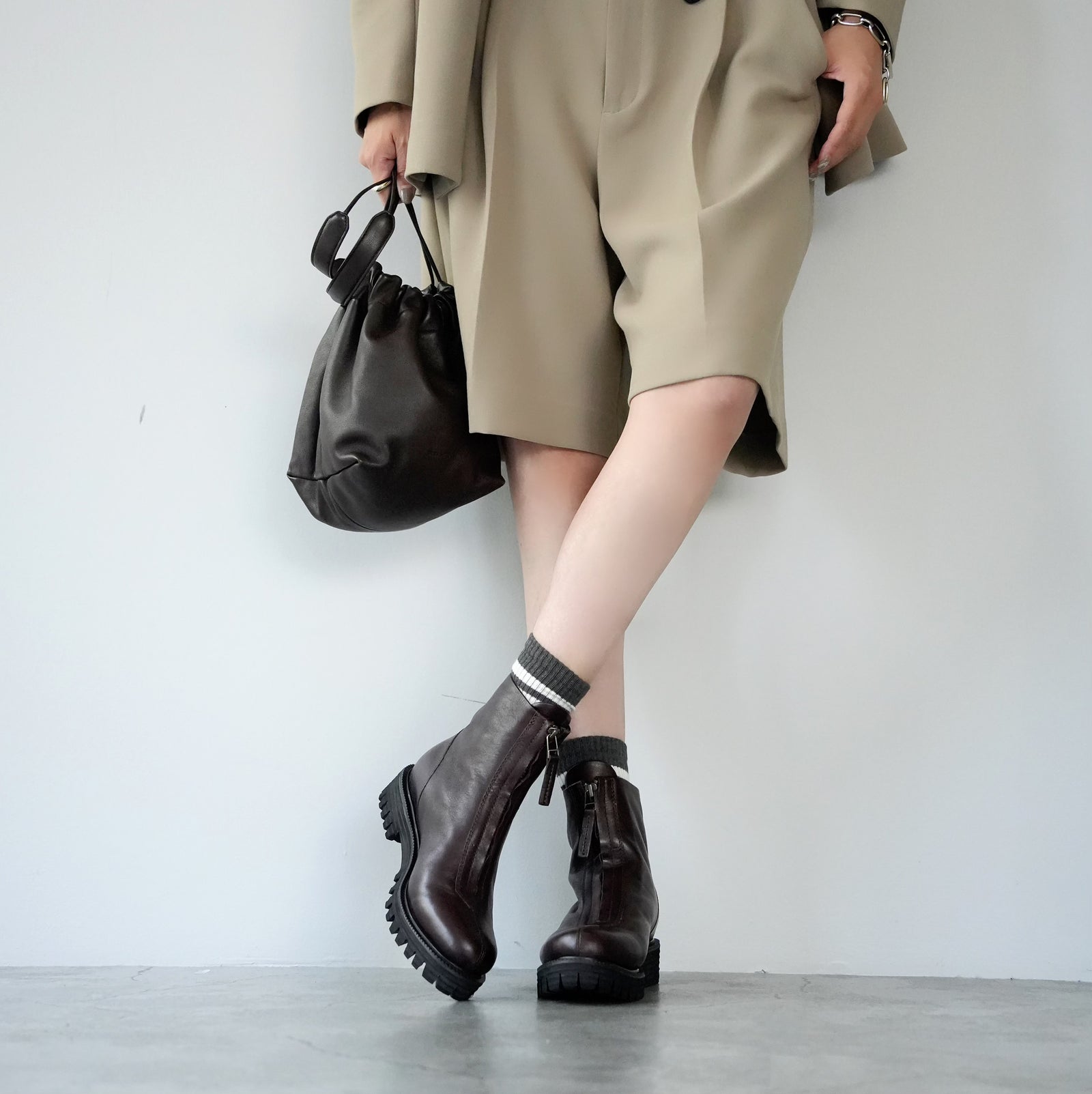 ノゾミイシグロ 木靴 23cm ノゾミイシグロ 木靴 23cm